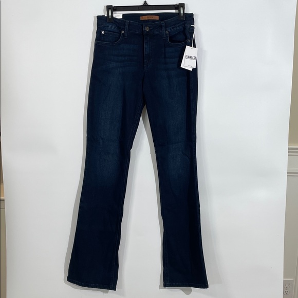 NWT Joe’s Jeans Curvy Honey Bootcut Size 30 Dark Wash Stretchy - Picture 1 of 14